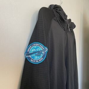 Amazon Cooperate Project Kuiper Black Zip Hoodie Size L space